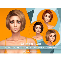 SONYASIMS - ALLISON HAIR project image