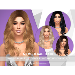 SONYASIMS - NEW HOME HAIR logo