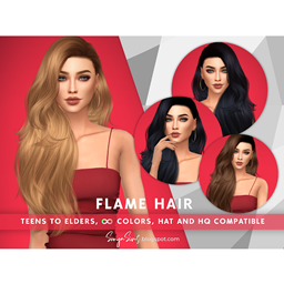 SONYASIMS - FLAME HAIR project image
