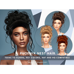 SONYASIMS - PHOENIX NEST HAIR logo