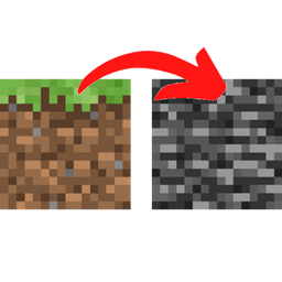Dirty bedrock WITHOUT GRASS! (16x16) project image