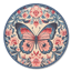 Butterfly Round Dance Rug #1 Samtuse963 logo