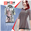 Oversized Popart Graphic Tee (Dress) logo