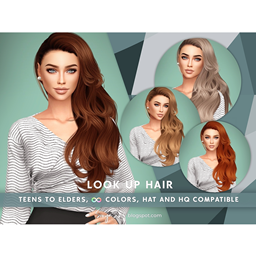 SONYASIMS - LOOK UP HAIR