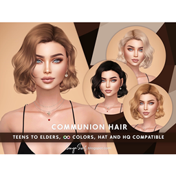 SONYASIMS - COMMUNION HAIR logo