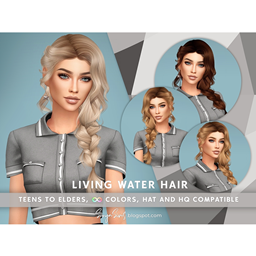 SONYASIMS - LIVING WATER HAIR logo