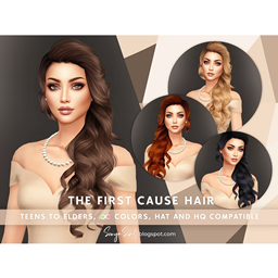 SONYASIMS - THE FIRST CAUSE HAIR logo