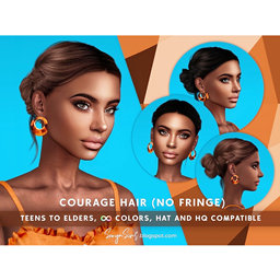 SONYASIMS - COURAGE HAIR (NO FRINGE - BANGS) logo