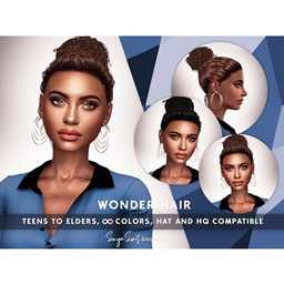 SONYASIMS - WONDER HAIR project image