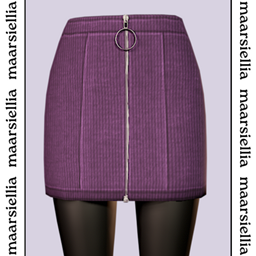 Velvet Striped Skirt logo