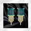 Turquoise Art Deco Earrings logo