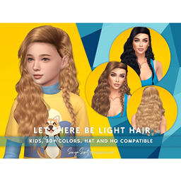 SONYASIMS - LET THERE BE LIGHT HAIR KIDS project image