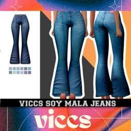 ´VICCS_SOY MALA  JEANS (TEEN ELDER)