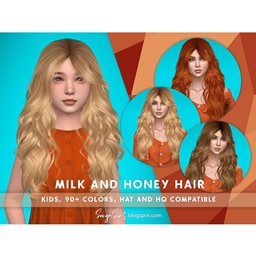 SONYASIMS - MILK 'N HONEY KIDS HAIR project image