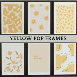 YELLOW POP FRAMES