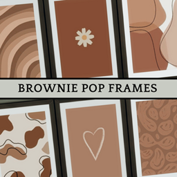 BROWNIE POP FRAMES
