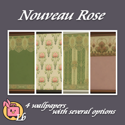Nouveau Rose - The Sims 4 Build / Buy - CurseForge