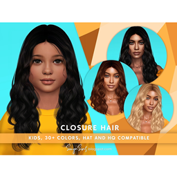 SONYASIMS - CLOSURE HAIR KIDS project image