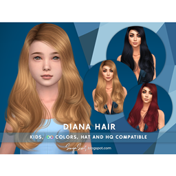 SONYASIMS - DIANA HAIR KIDS project image