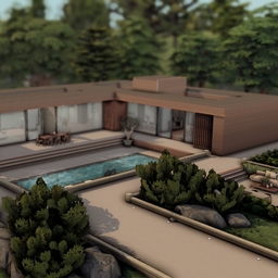 Minimalist Glass house