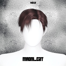 [Maoni_cat]HAIR No.2 Side part logo