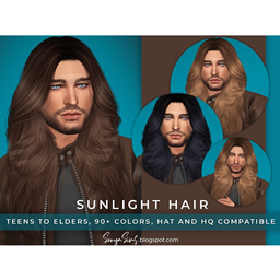 SONYASIMS - SUNLIGHT HAIR MALES project image