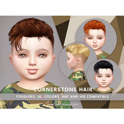 SONYASIMS - CORNERSTONE HAIR TODDLERS logo