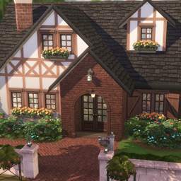 Base Game Tudor Home