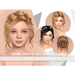 SONYASIMS - NAME ABOVE ALL NAMES HAIR KIDS project image