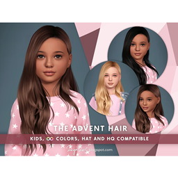 SONYASIMS - THE ADVENT HAIR KIDS logo