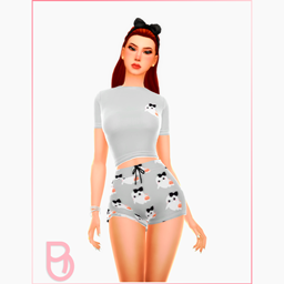 Pijama Set 👻 logo
