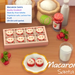Macaron Santa by ONI Spanish translation