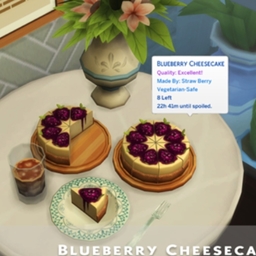 Blueberry Cheesecake by ONI Spanish translation