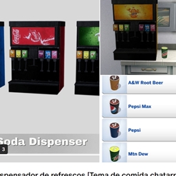 Soda Dispenser [Junk Food Theme] by Balkanika Spanish translation