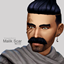"Galactic Privateer" Malik Scar (No CC) logo