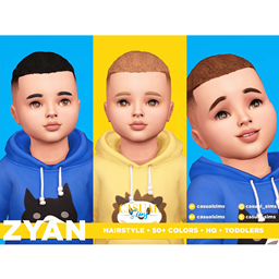 CasualSims - Zyan Hairstyle Toddlers