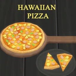 iicemunmun HAWAIIAN PIZZA Spanish translation