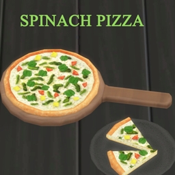 SPINACH PIZZA by icemunmun Spanish translation