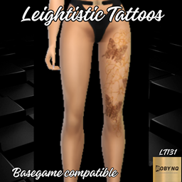 LeightisticTattoo LT131- Basegame compatible