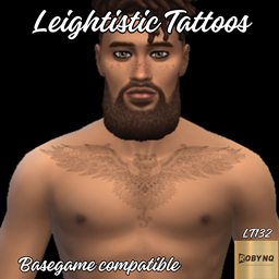 LeightisticTattoo LT132- Basegame compatible