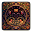 Ornate Floral Square Dance Rug #1 Samtuse963 logo
