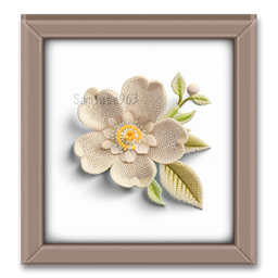 HQ Succulents Woven Decor Frame #11 Samtuse963 logo