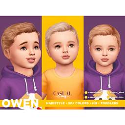 CasualSims - Owen Hairstyle Toddlers logo