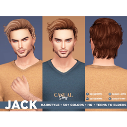 CasualSims - Jack Hairstyle logo