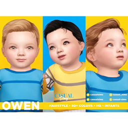 CasualSims - Owen Hairstyle Infants logo