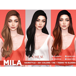 CasualSims - Mila Hairstyle logo