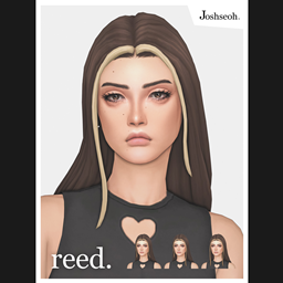 Reed Hair and Overlay - The Sims 4 Create a Sim - CurseForge
