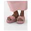 Crossed Straps Fluffy Slippers logo