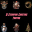 Steampunk Christmas Painting logo