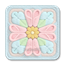 Woven Flower Square Dance Rug #5 Samtuse963 logo